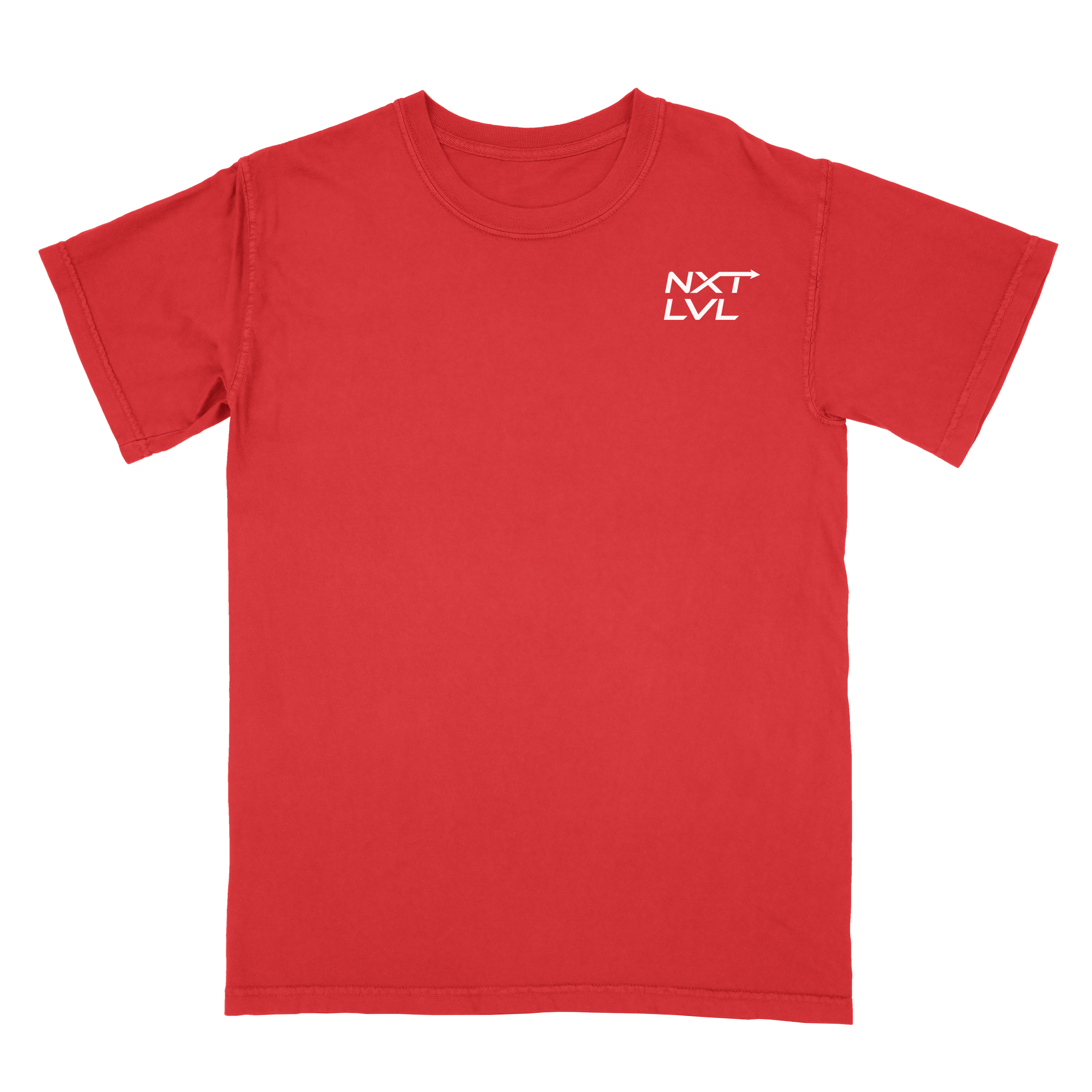 100% NXT LVL Tee- Red